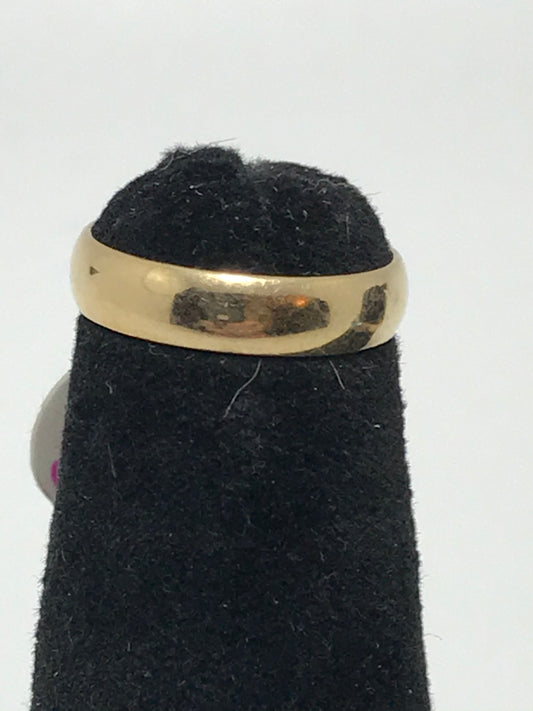 14Kt Gold Wedding Band-Style Ring, Size 5, by Reeds Jewelers
