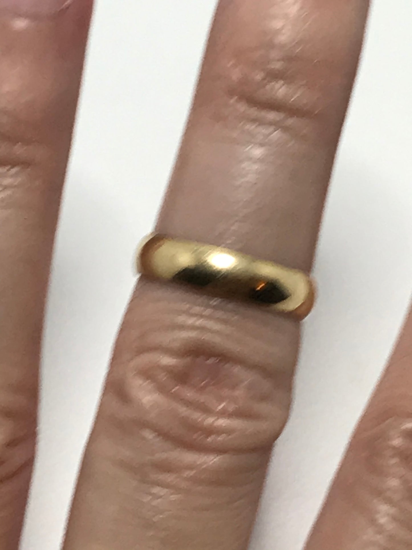 14Kt Gold Wedding Band-Style Ring, Size 5, by Reeds Jewelers