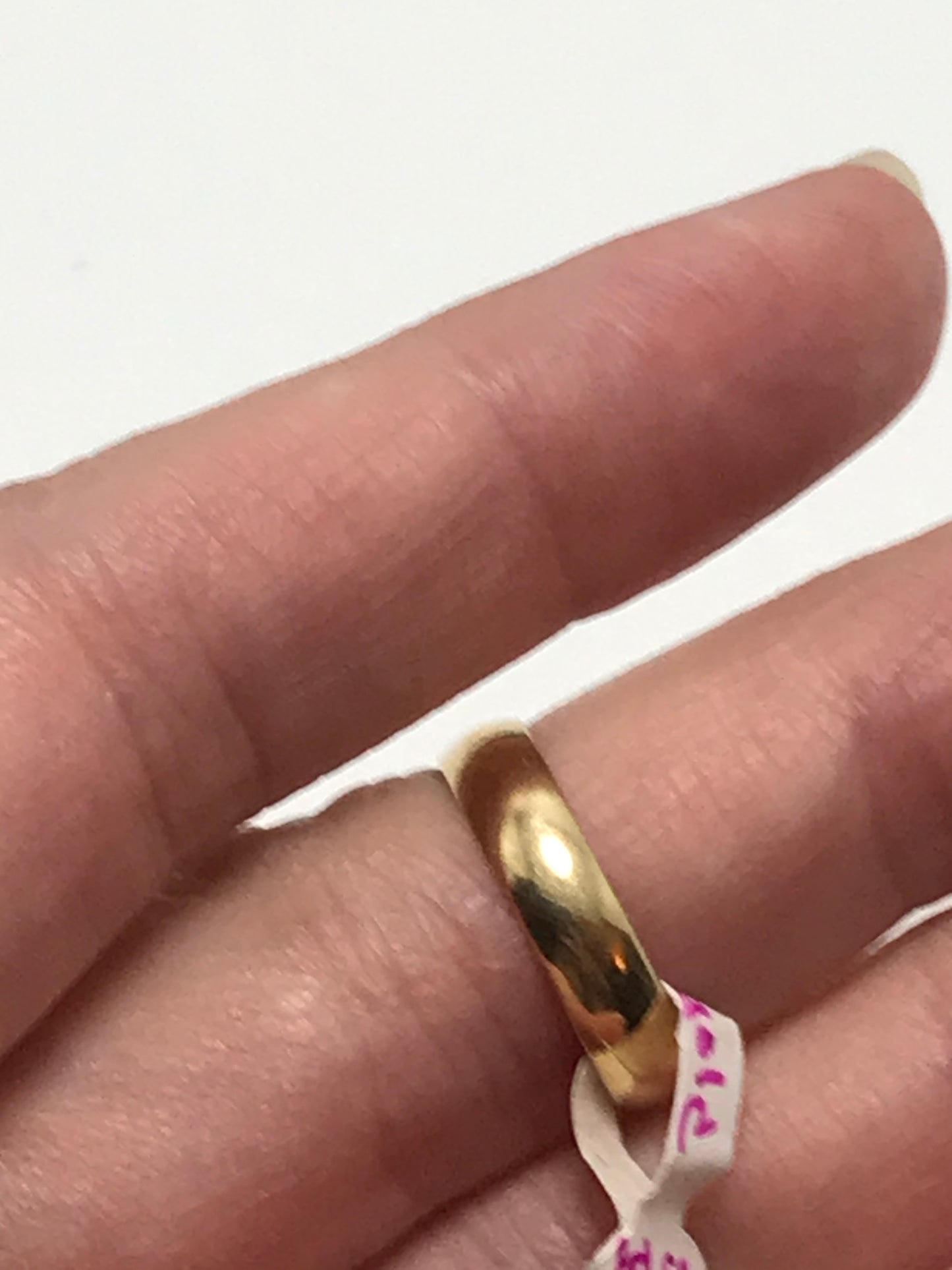 14Kt Gold Wedding Band-Style Ring, Size 5, by Reeds Jewelers