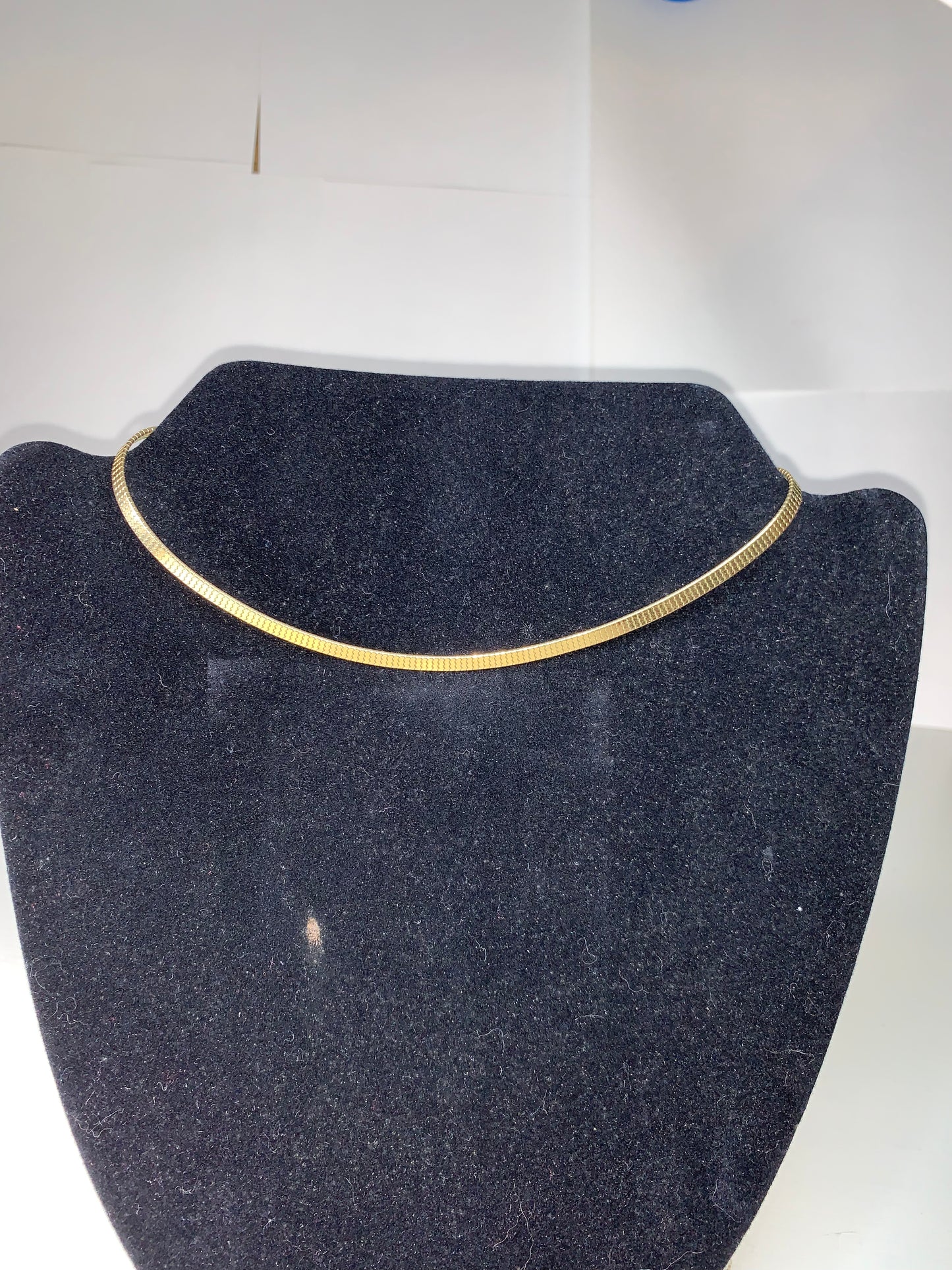 15" 12K GF Danecraft Omega Necklace