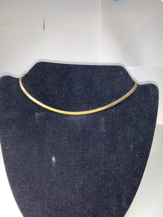 15" 12K GF Danecraft Omega Necklace