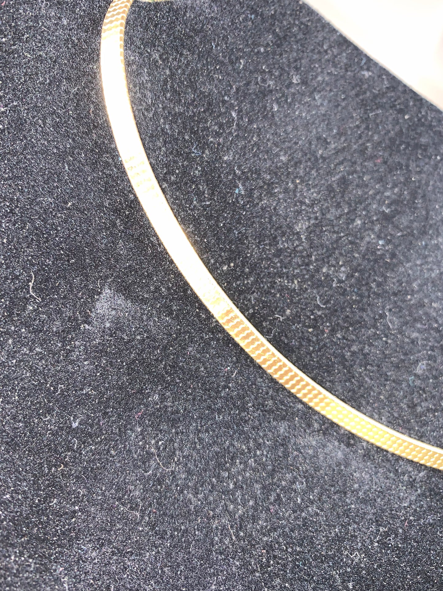 15" 12K GF Danecraft Omega Necklace