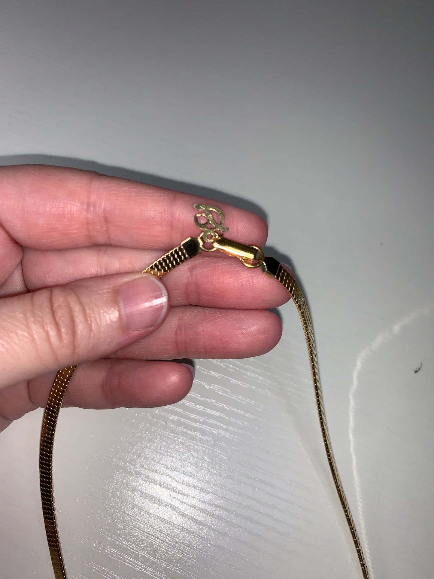 15" 12K GF Danecraft Omega Necklace