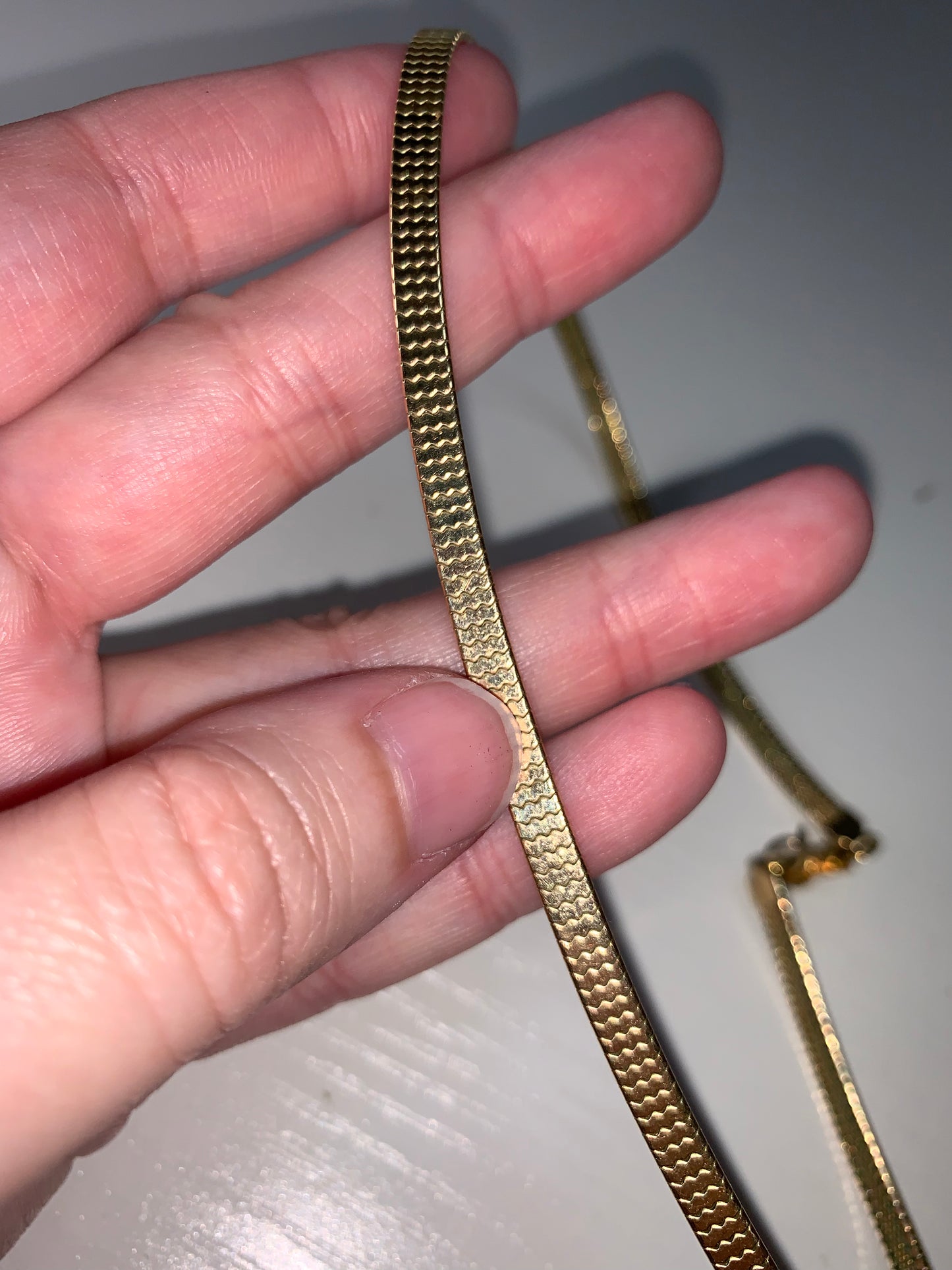 15" 12K GF Danecraft Omega Necklace