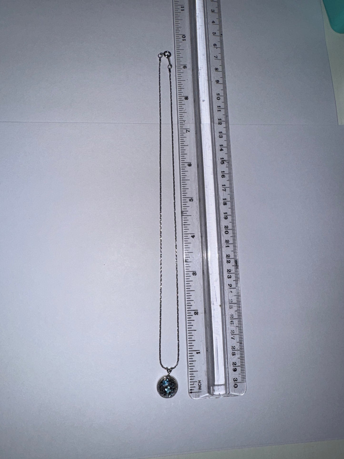 18" Avon Silver Cardano Necklace
