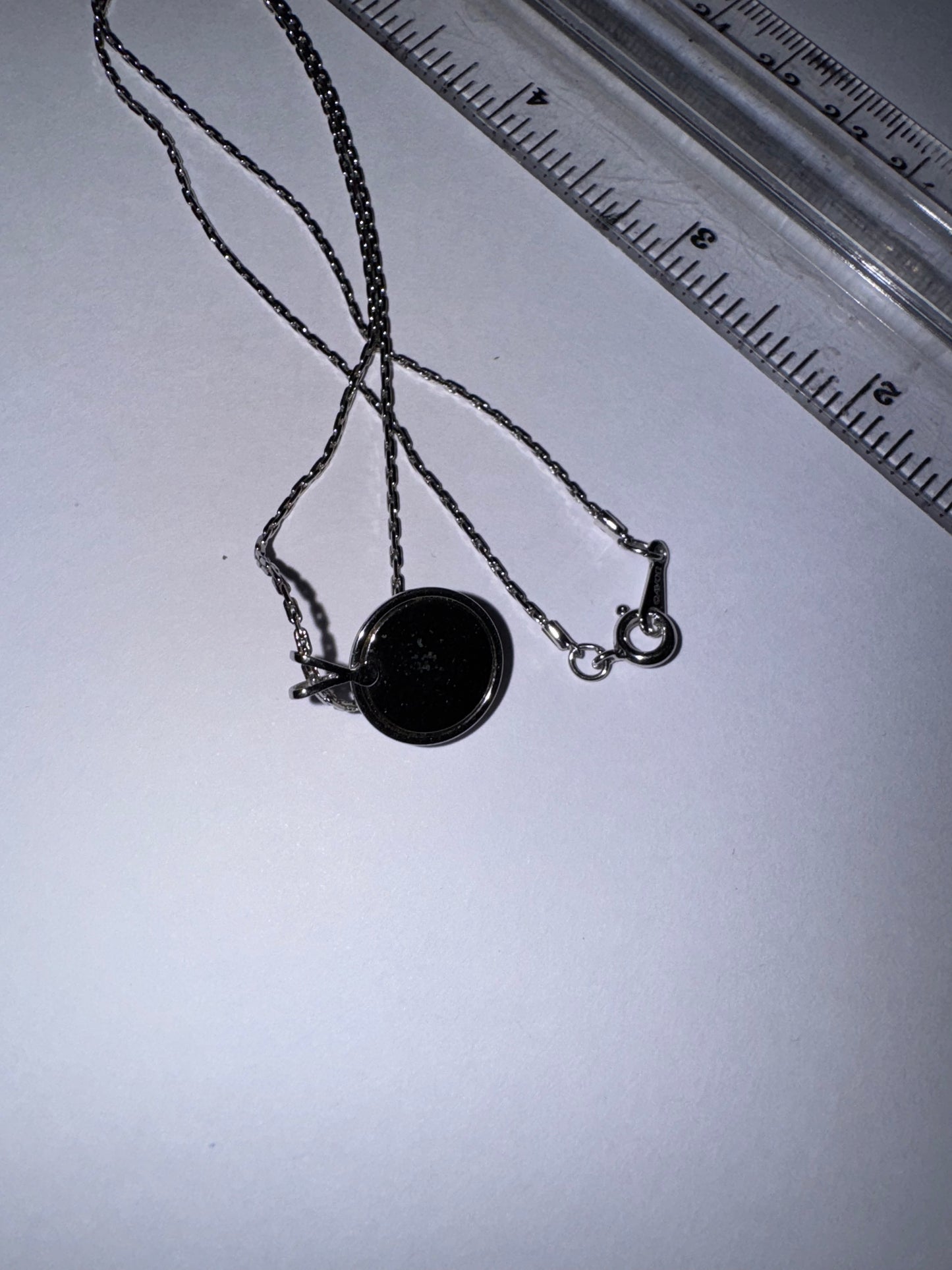 18" Avon Silver Cardano Necklace