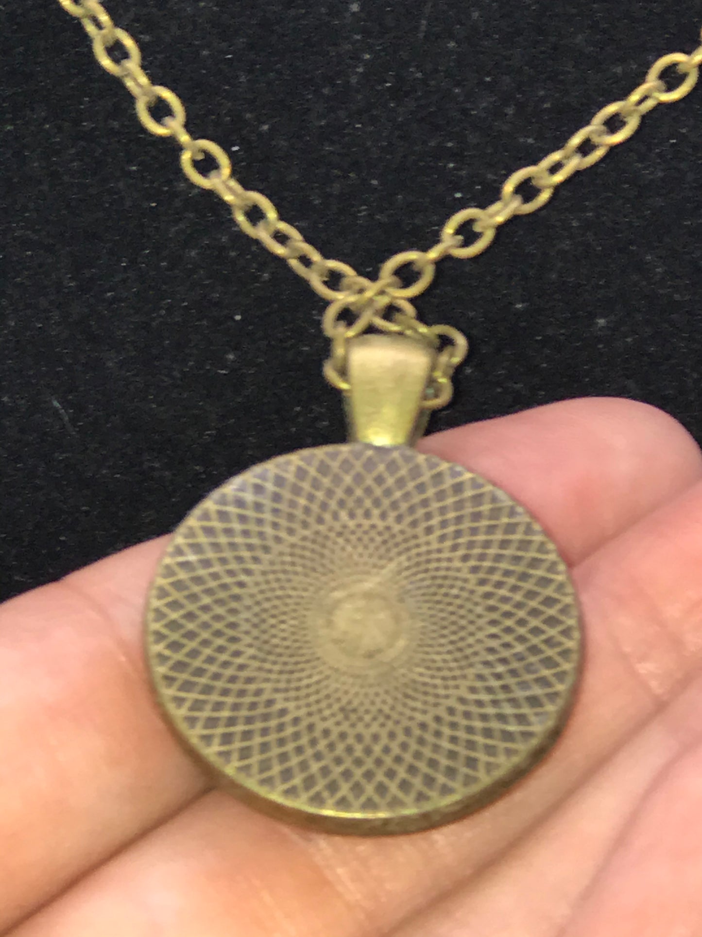 18" Brass Butterfly Cable Chain Necklace