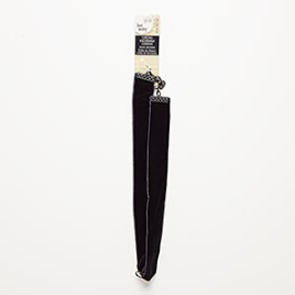 18" long Black Velvet Choker Necklace
