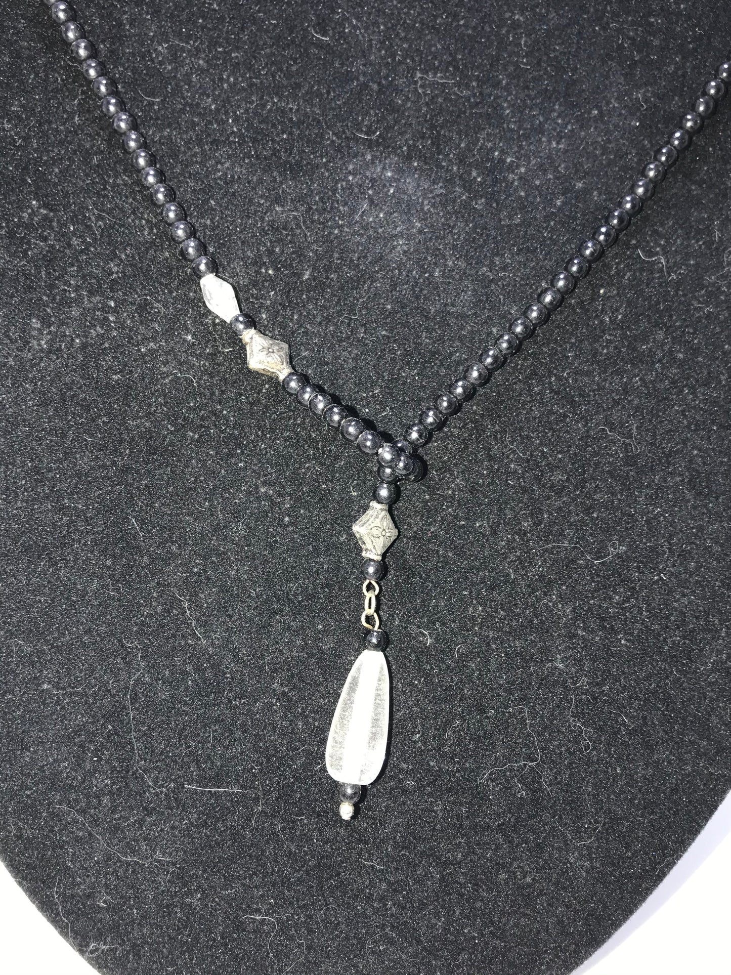 18" Black Obsidian Necklace