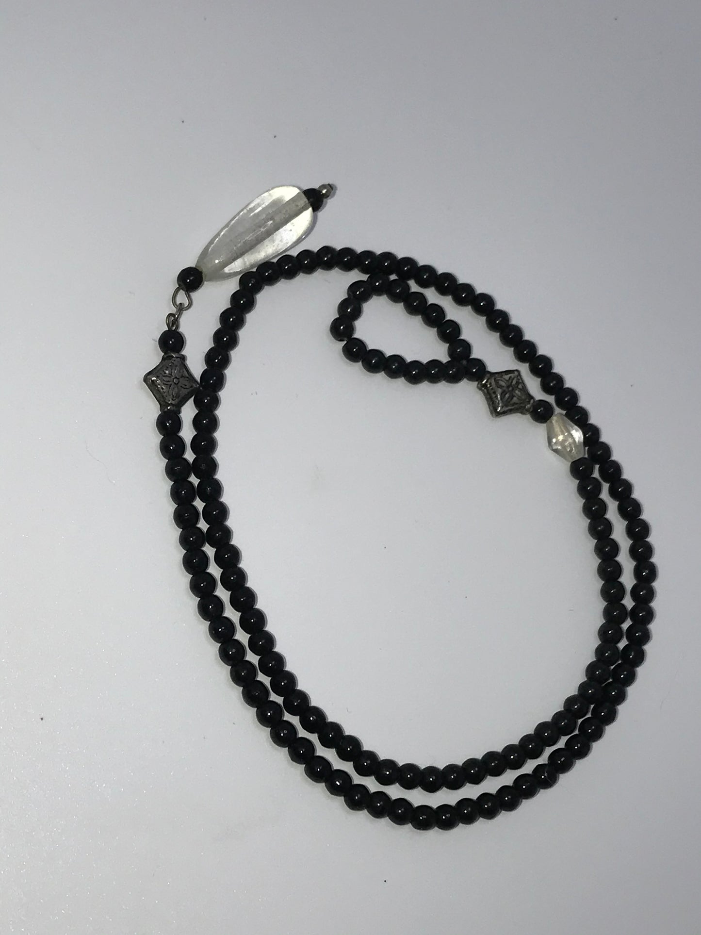 18" Black Obsidian Necklace