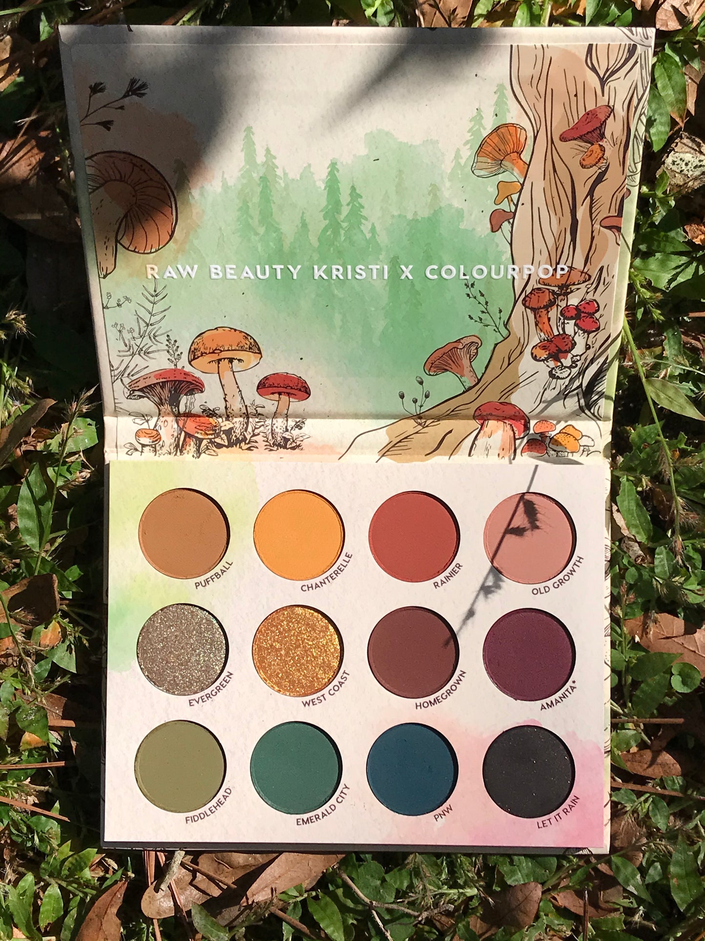 Colourpop x RawBeautyKristi At Forest Sight Palette