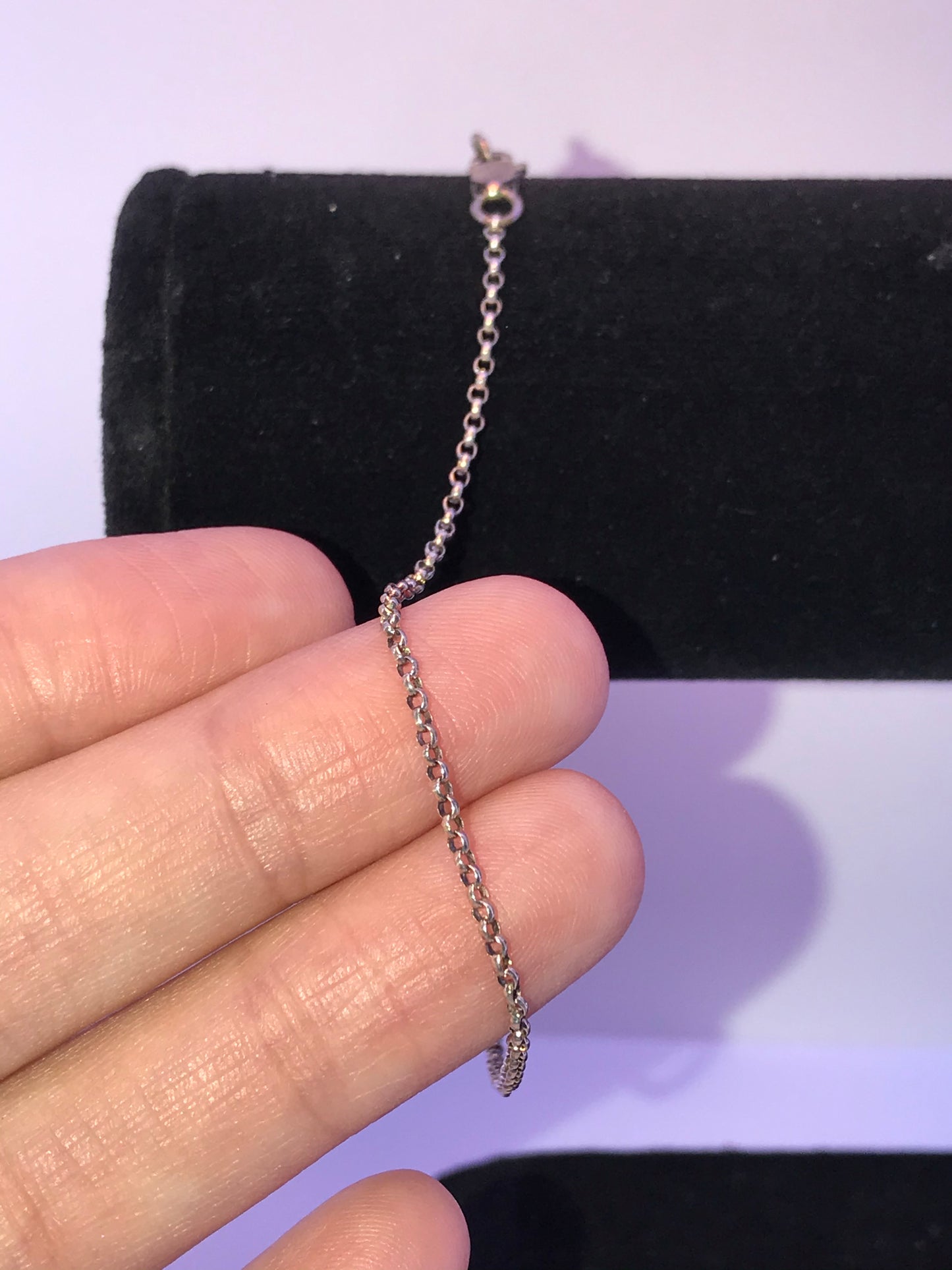 Sterling Silver Rolo Bracelet/Anklet