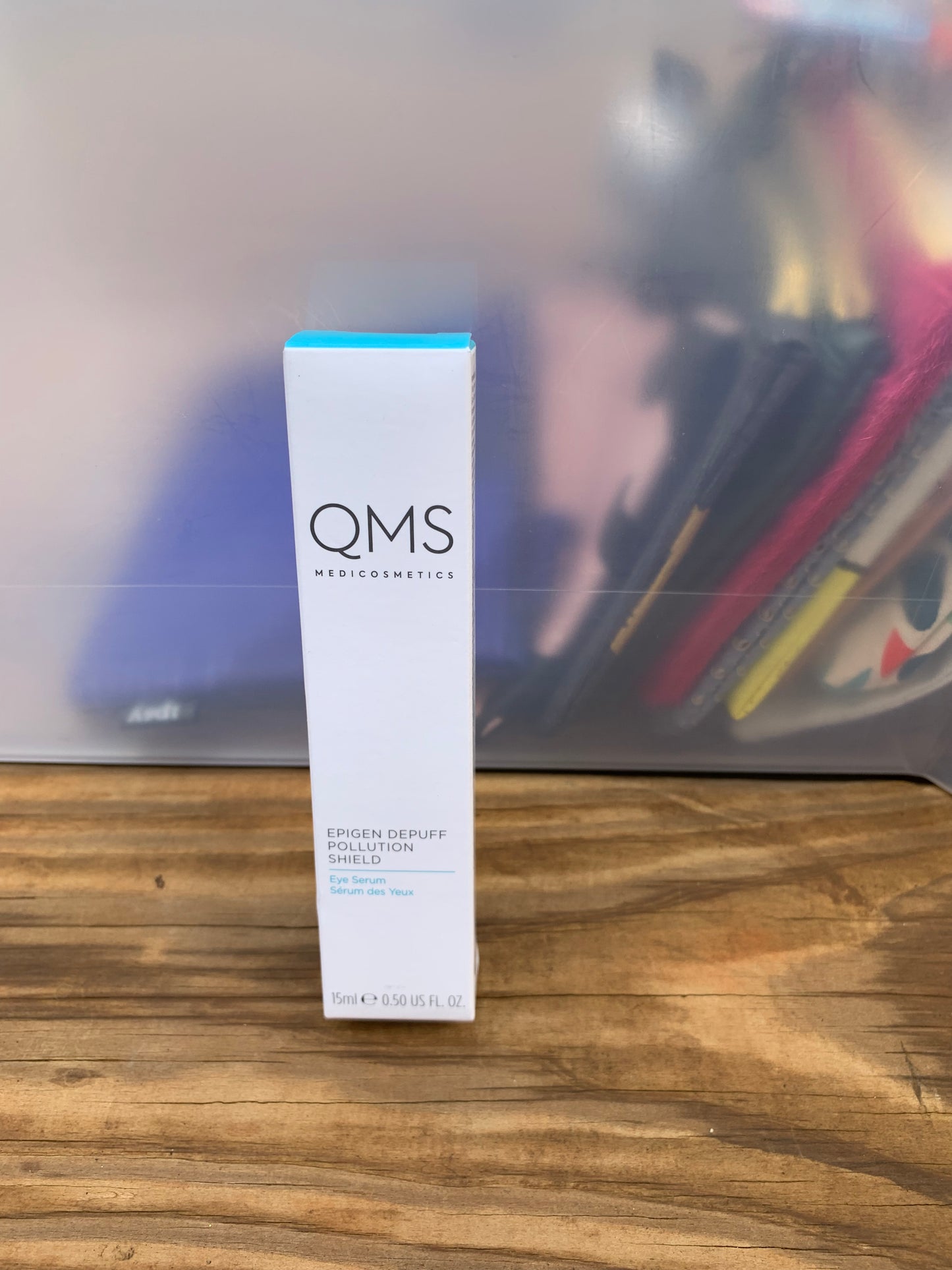 QMS MEDICOSMETICS Epigen Depuff Pollution Shield Eye Serum 15 ml