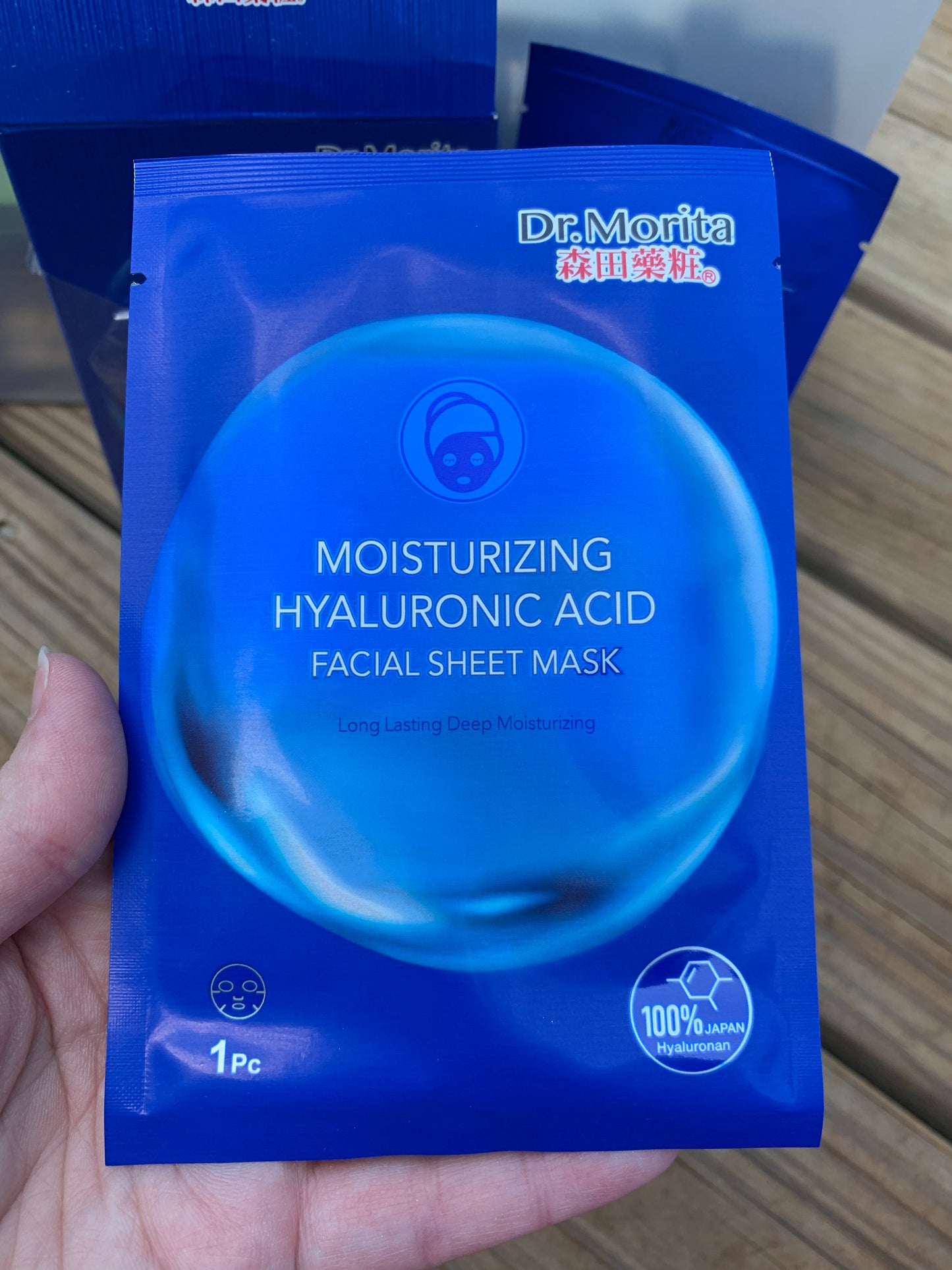 Dr. Morita Hyaluronic Acid Essence Mask-4 pcs