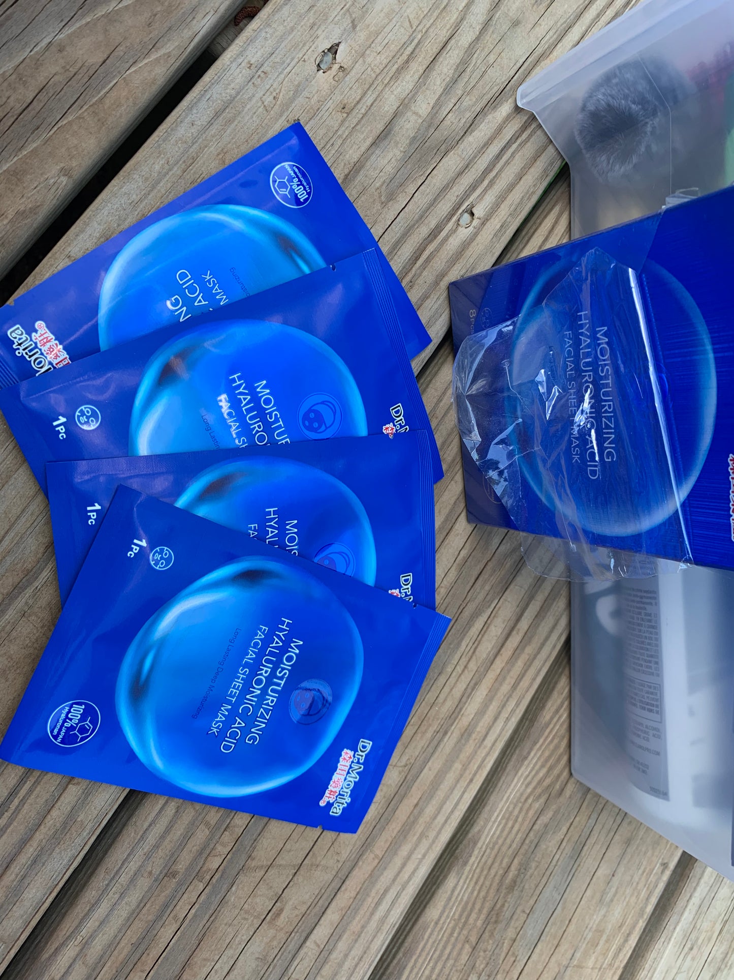 Dr. Morita Hyaluronic Acid Essence Mask-4 pcs