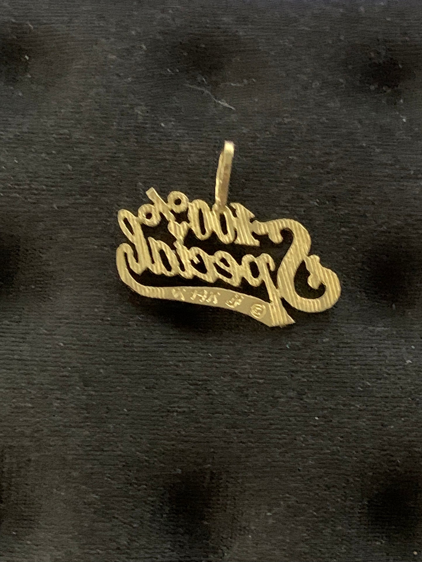 14 Kt Gold. 100% Special Pendant