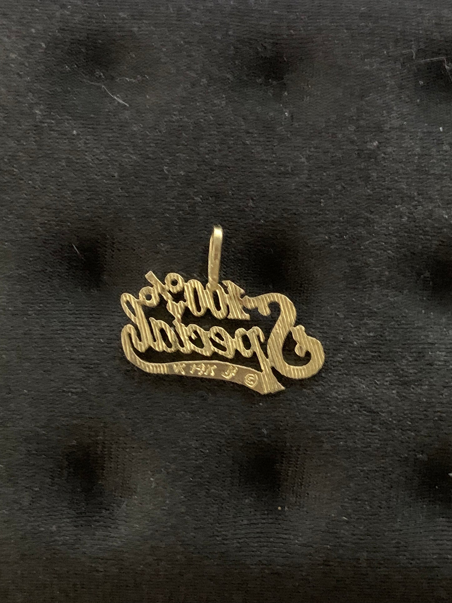 14 Kt Gold. 100% Special Pendant