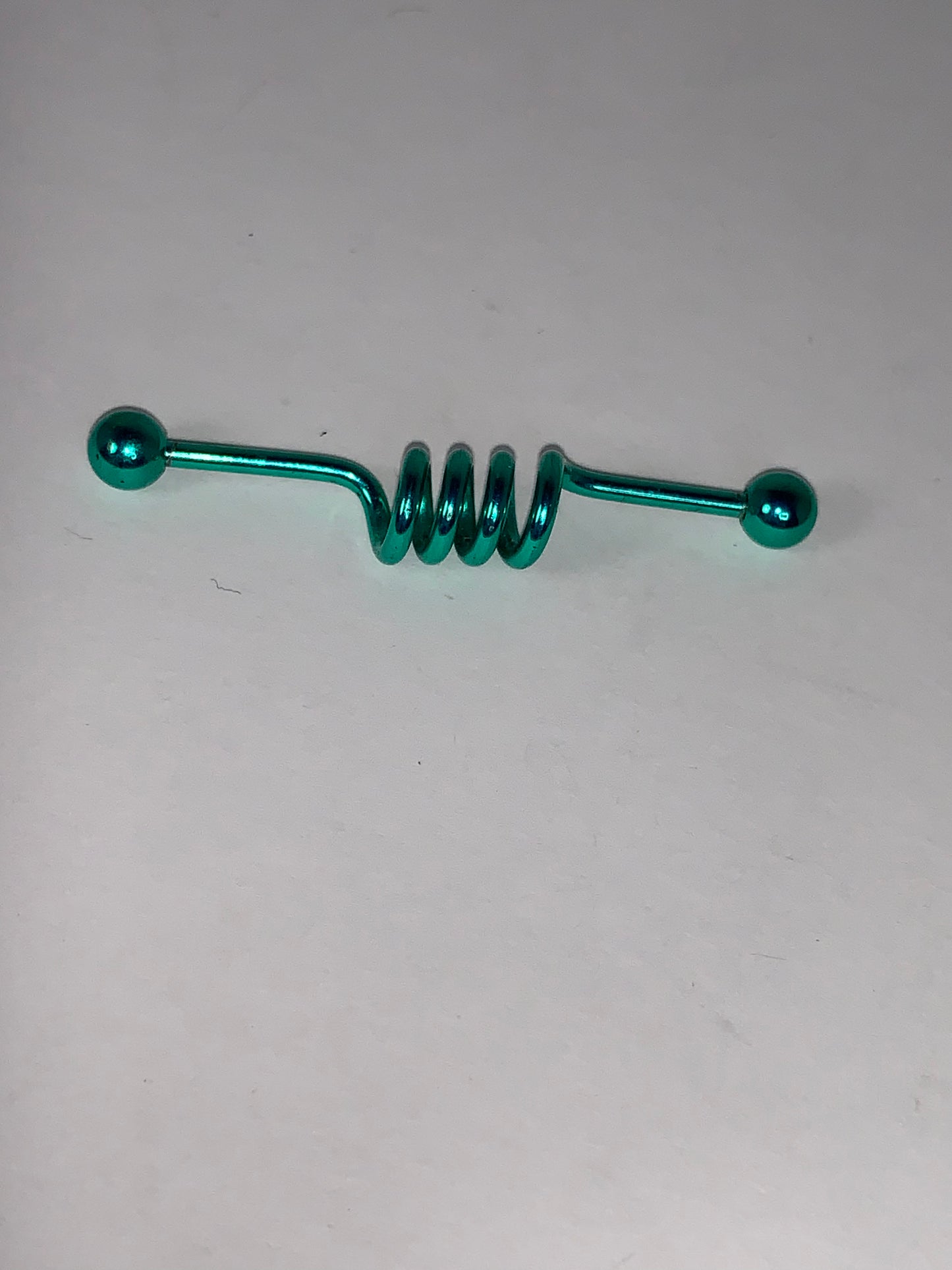 14 Gauge Industrial Bar with Large Coil