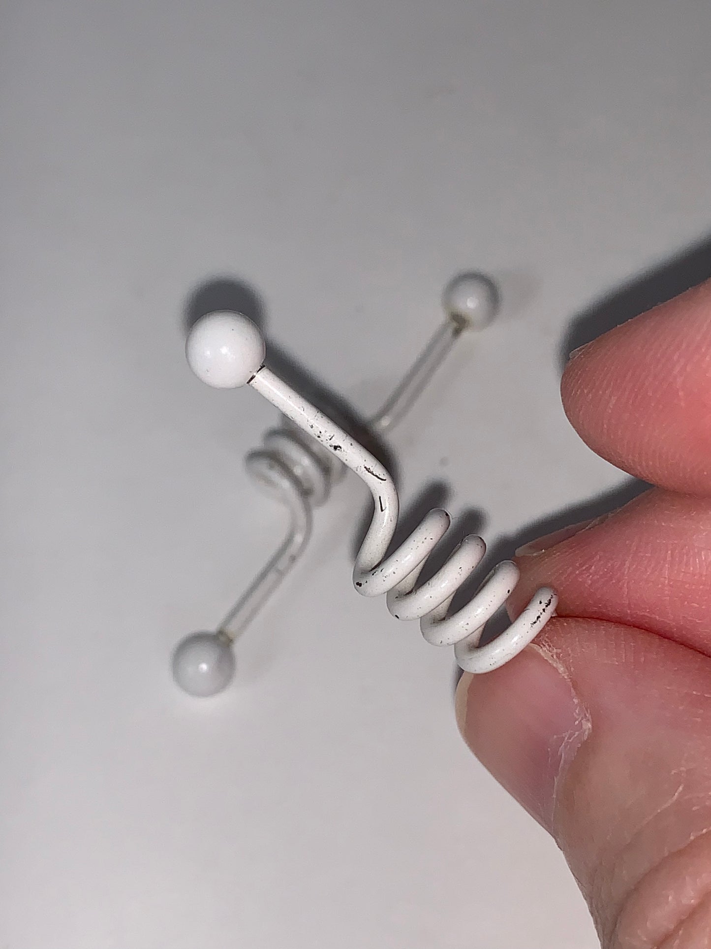 14 Gauge Industrial Bar with Large Coil