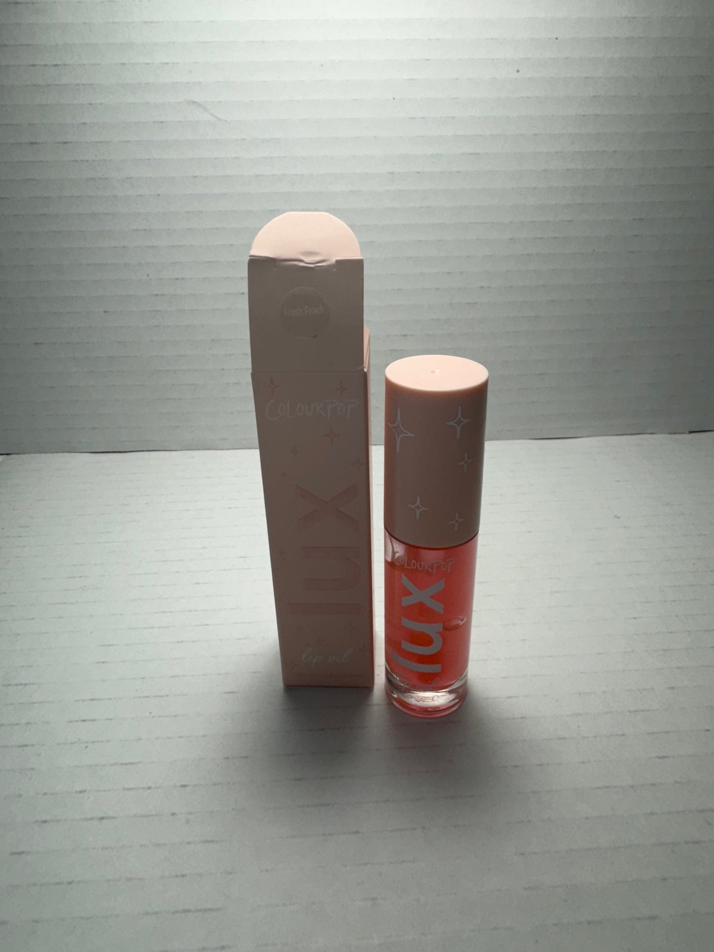 Colourpop fresh peach lux lip oil