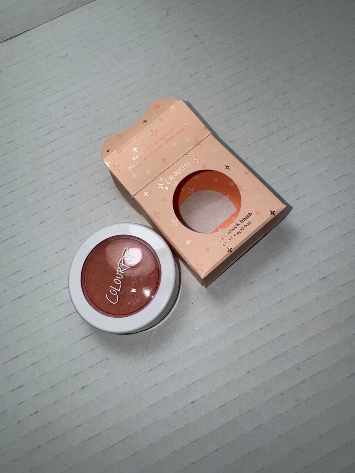 Colourpop count me in super shock blush