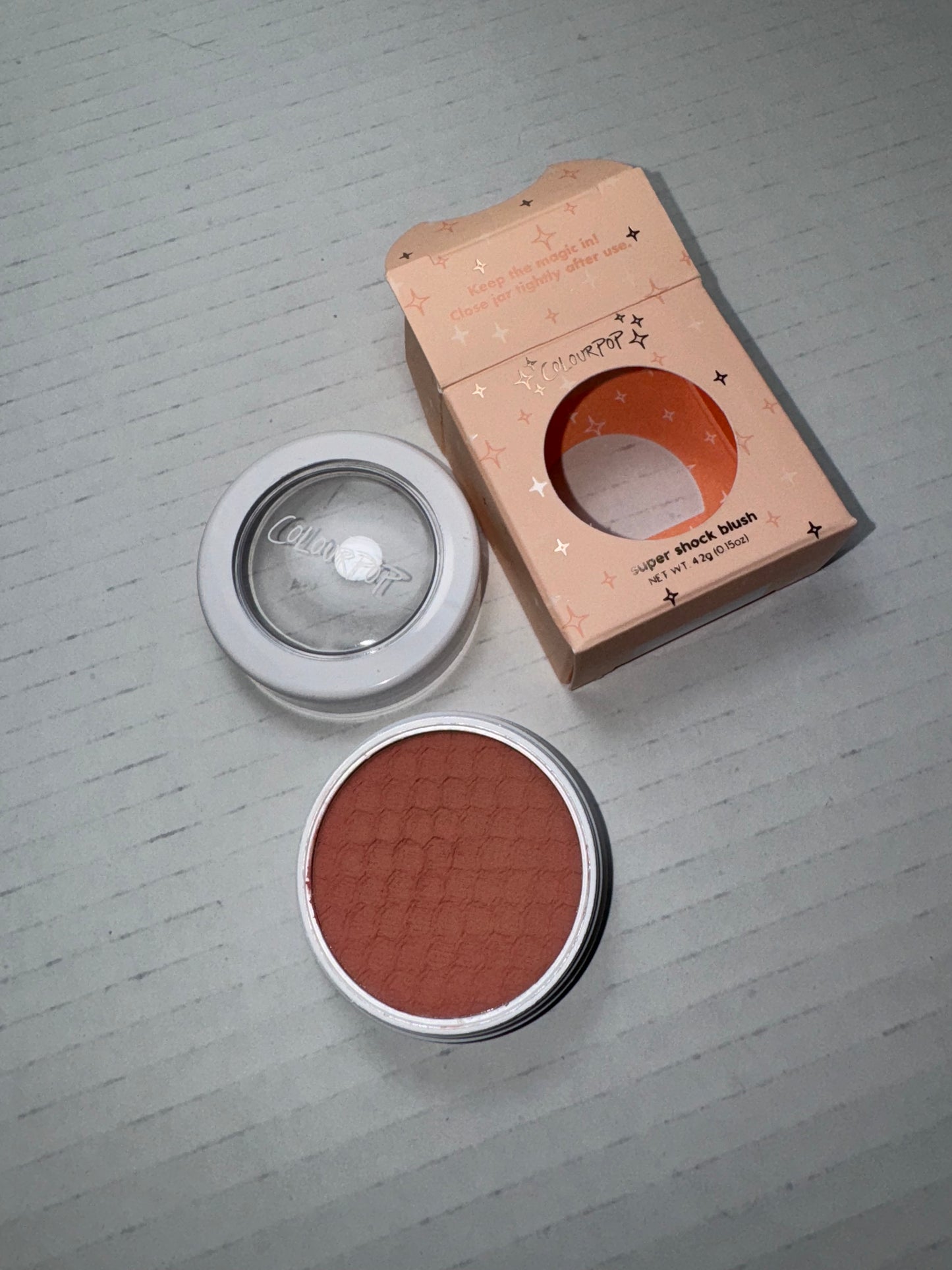 Colourpop count me in super shock blush