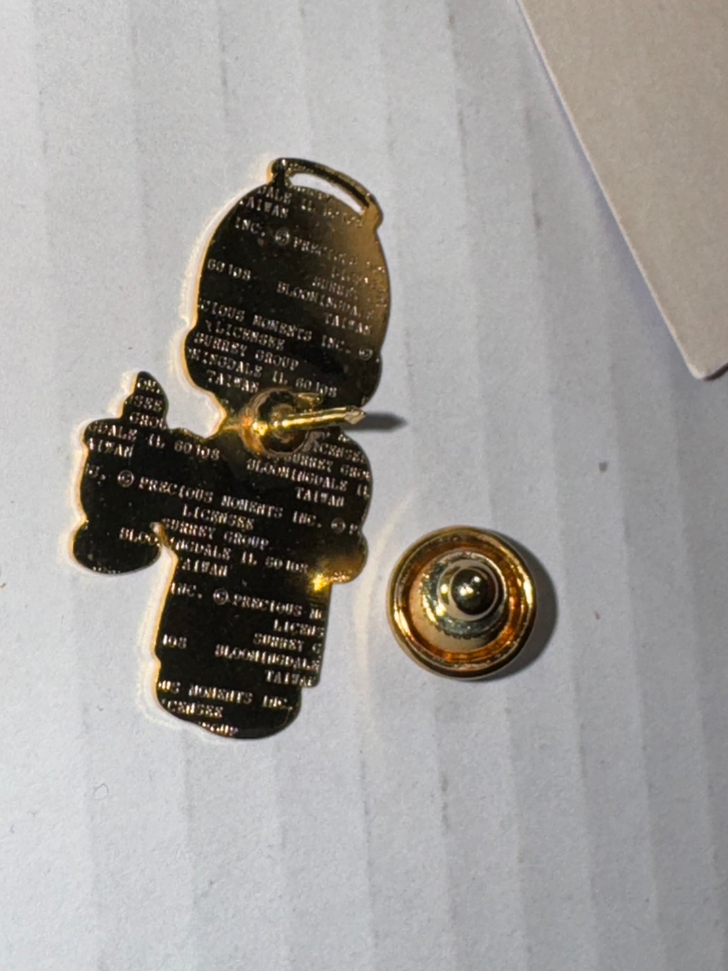 Precious Moments Vintage Pin, Sleep in Heavenly Peace