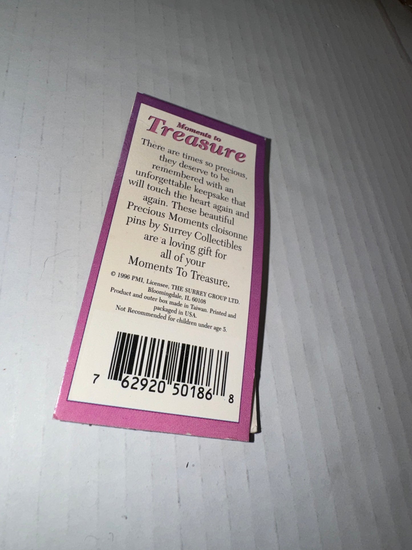 Precious Moments Vintage Pin, Make a Joyful Noise