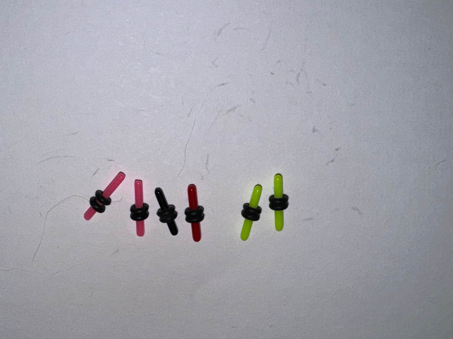 14 UV Acrylic Gauge Plugs