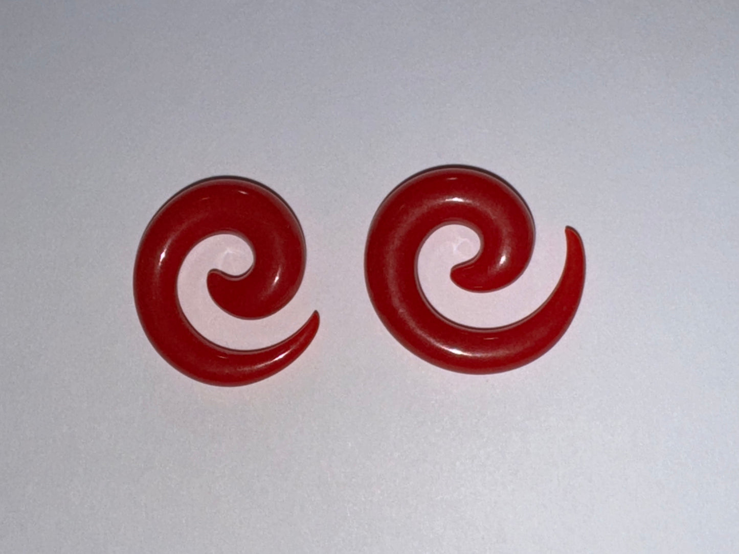 0 Gauge Uv Acrylic Curls