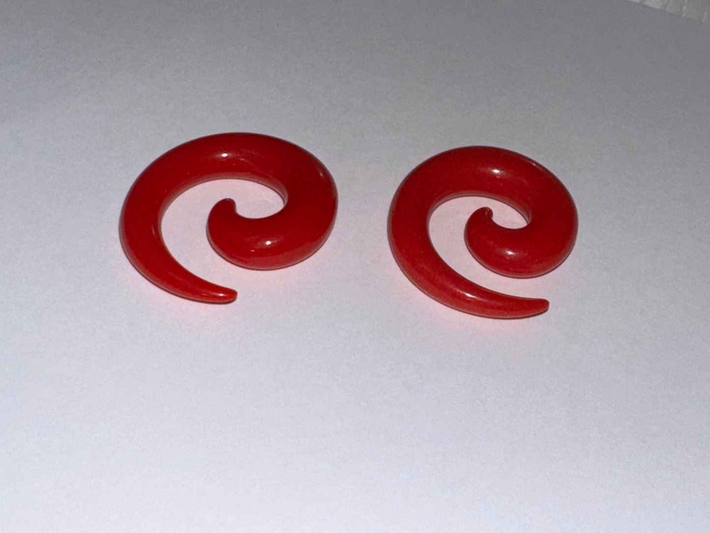 0 Gauge Uv Acrylic Curls