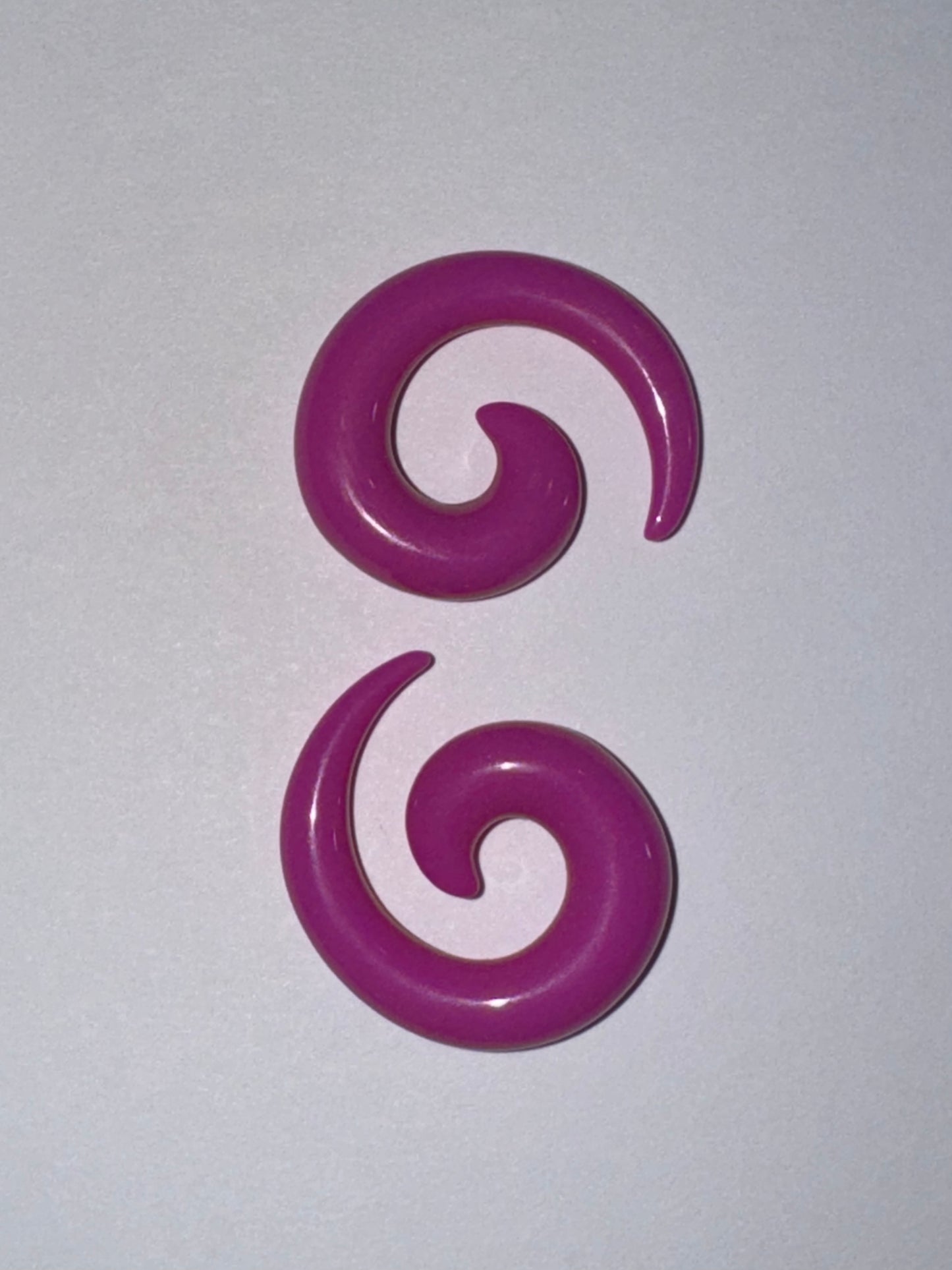 0 Gauge Uv Acrylic Curls