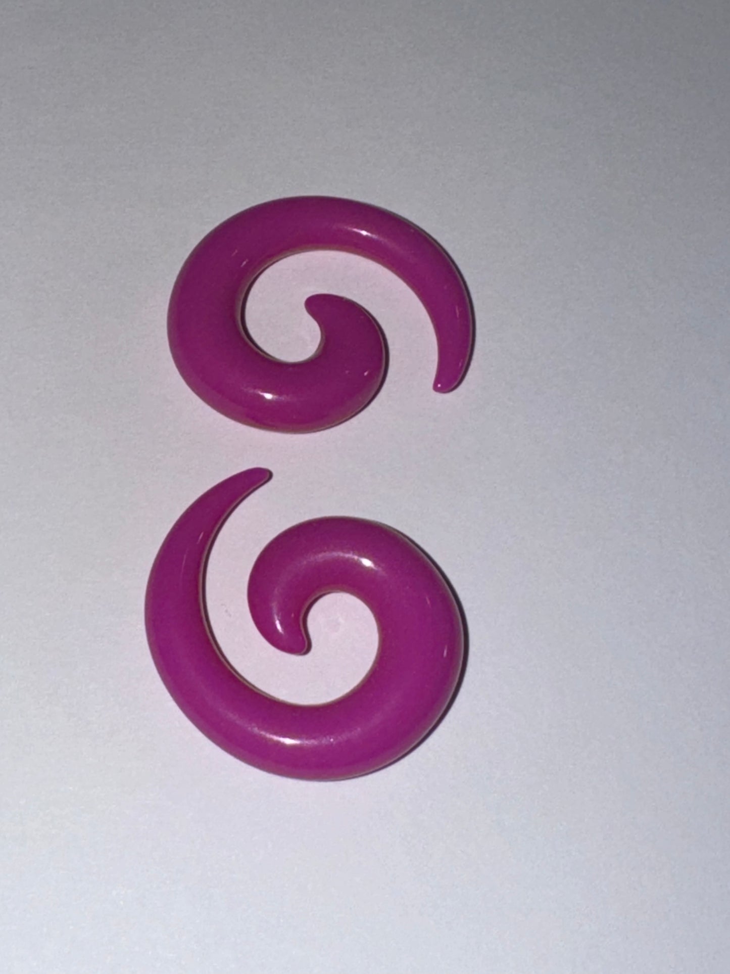 0 Gauge Uv Acrylic Curls