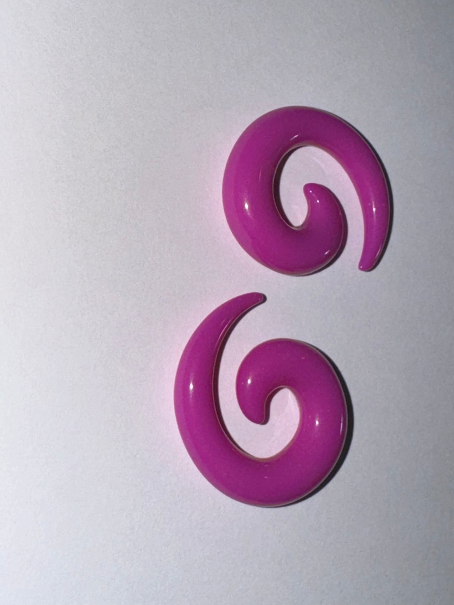 0 Gauge Uv Acrylic Curls