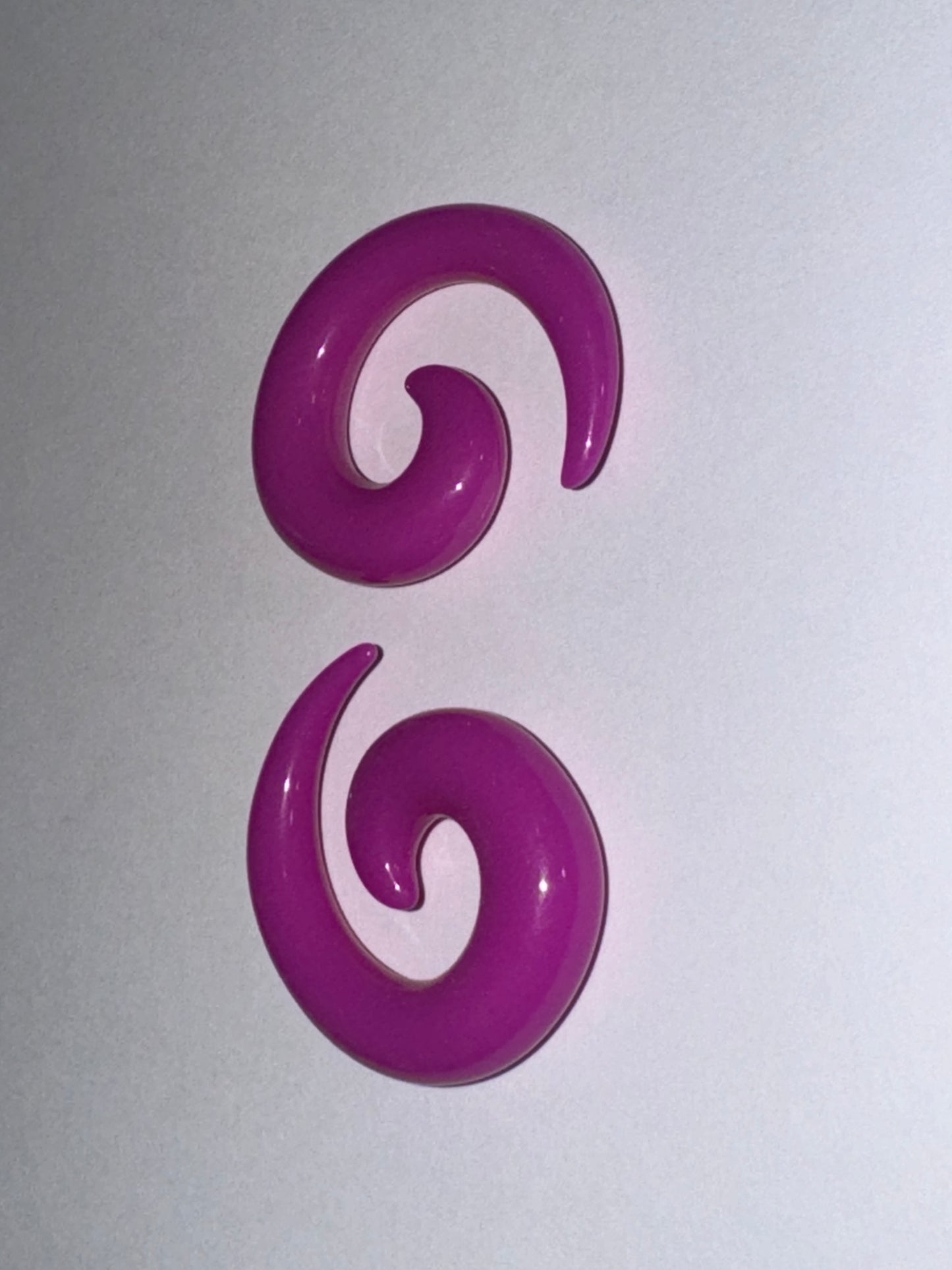 0 Gauge Uv Acrylic Curls