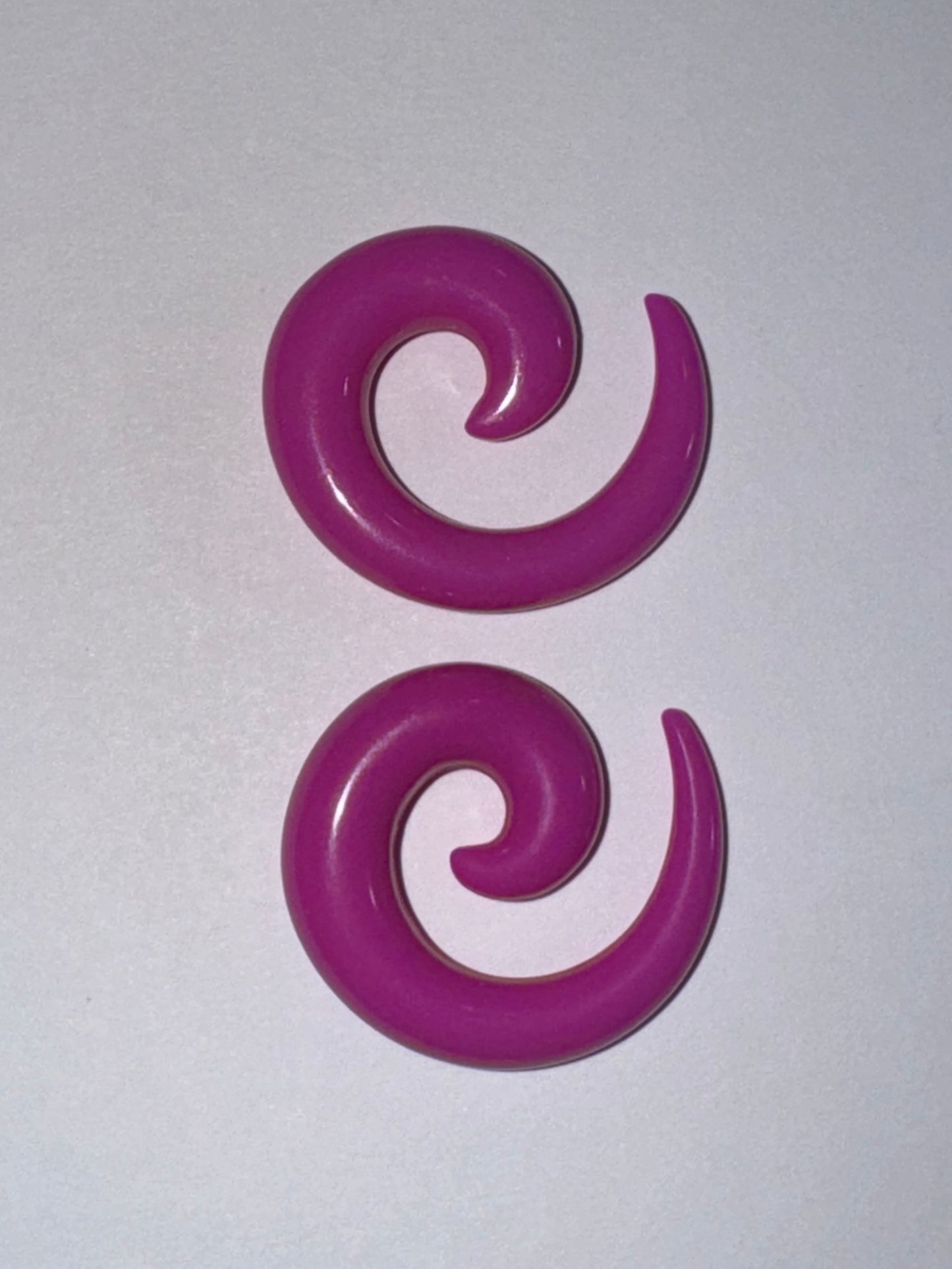0 Gauge Uv Acrylic Curls