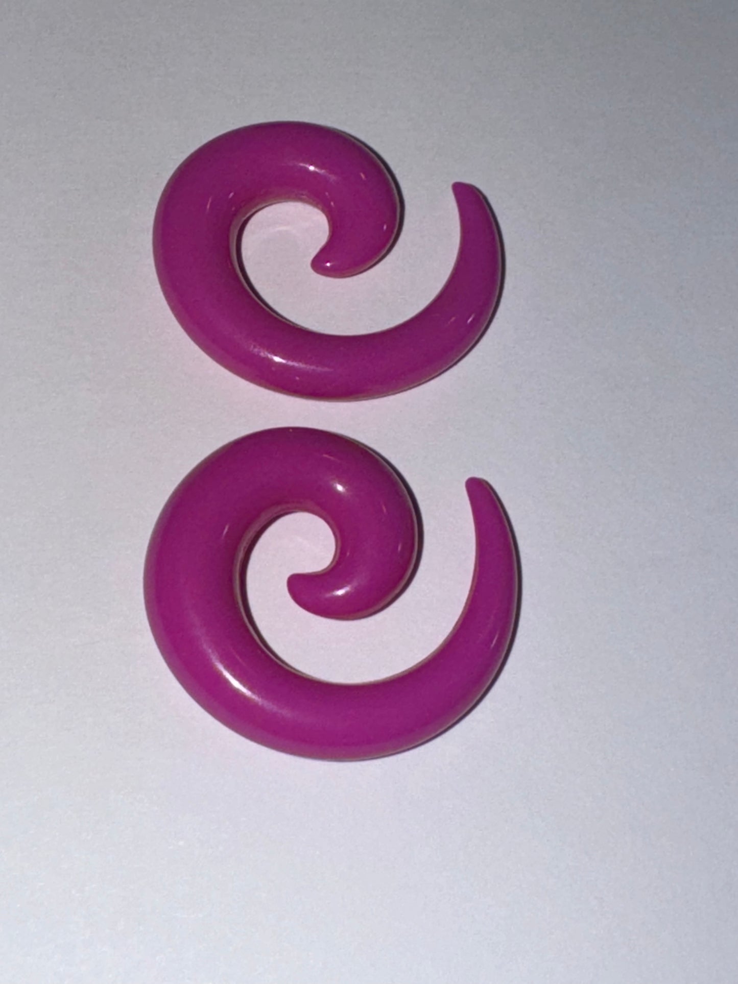 0 Gauge Uv Acrylic Curls