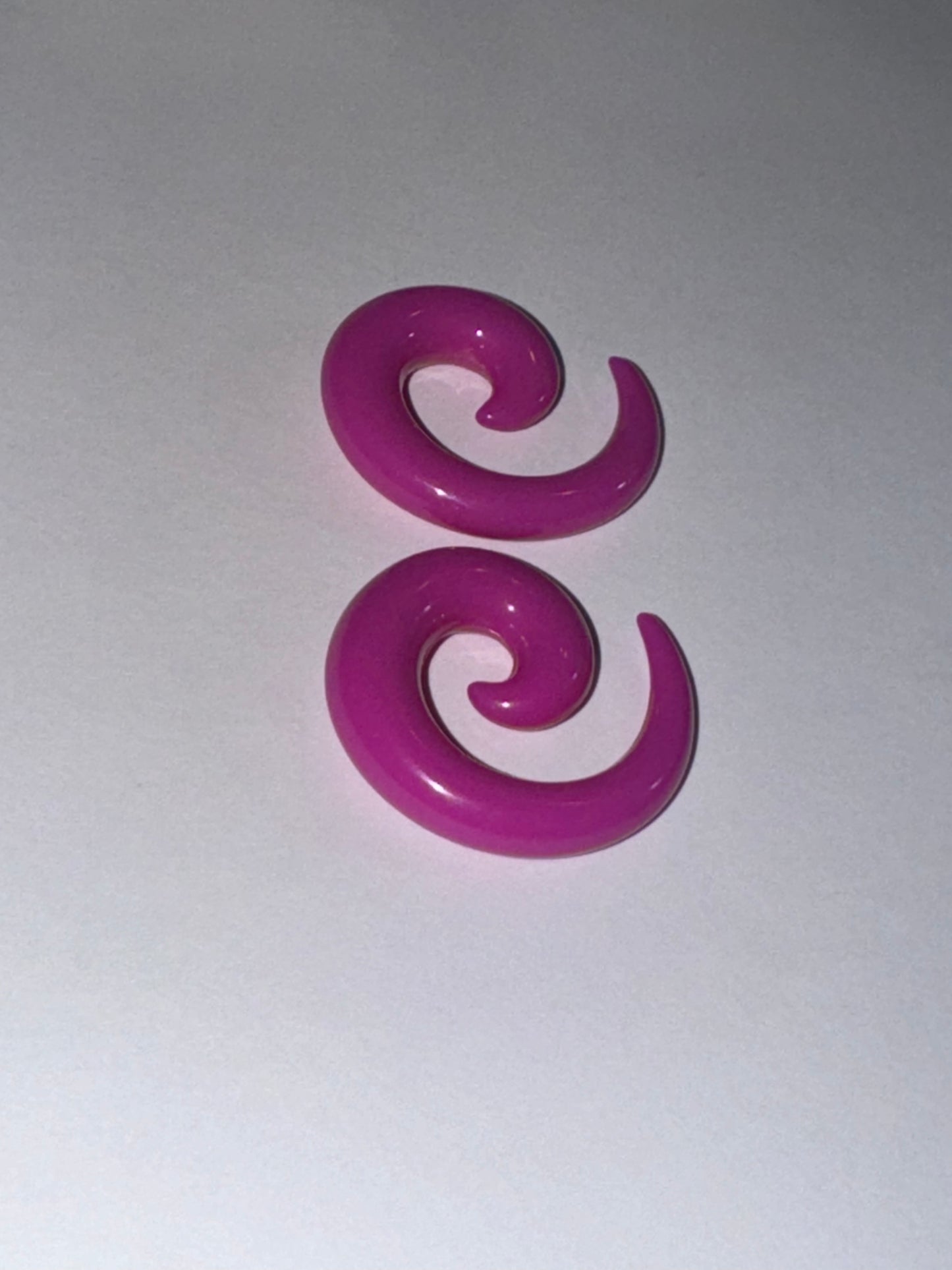 0 Gauge Uv Acrylic Curls