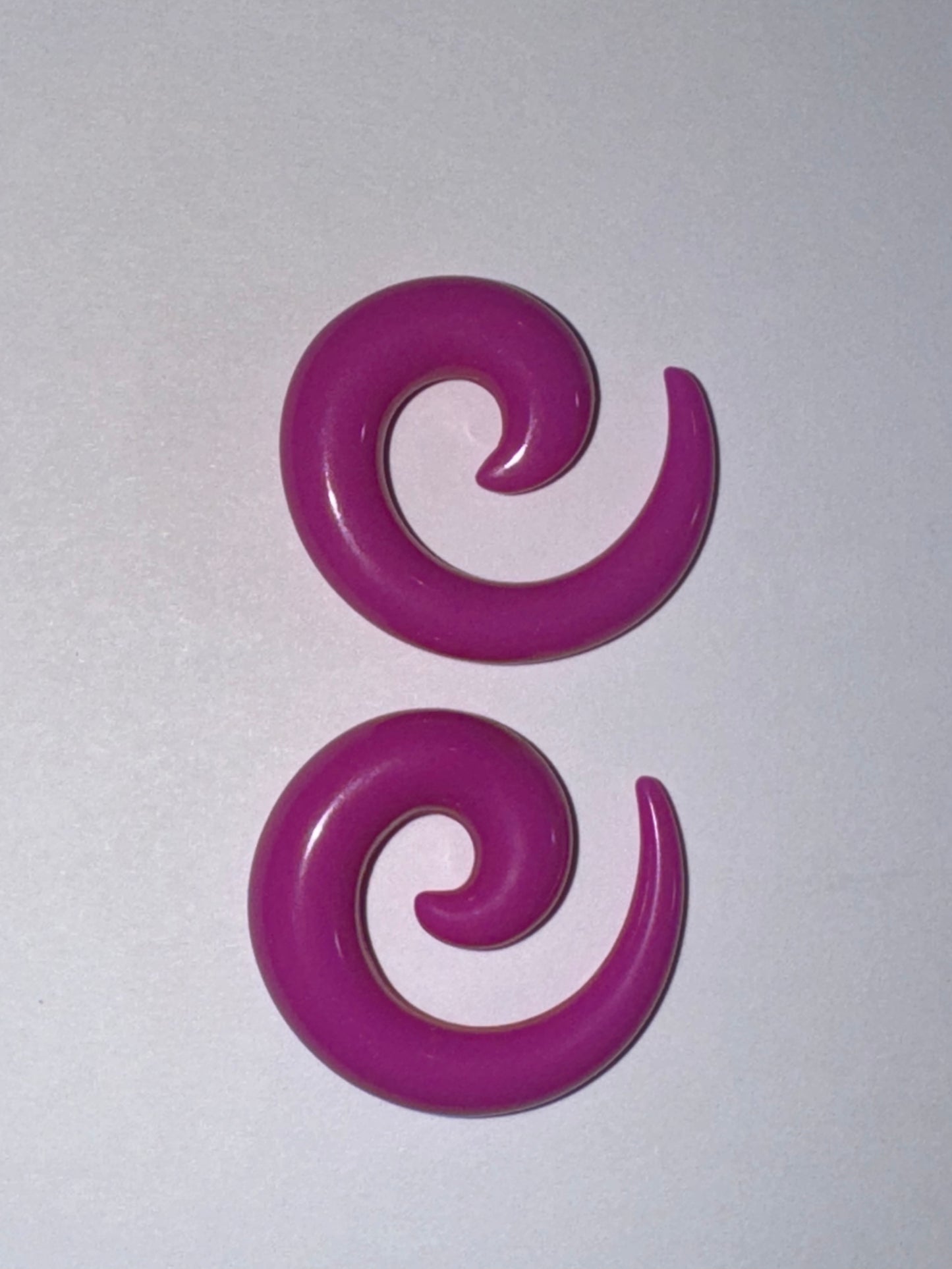 0 Gauge Uv Acrylic Curls