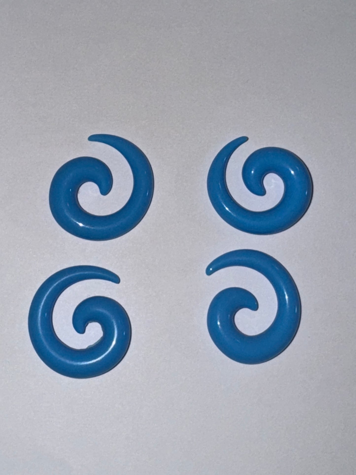 0 Gauge Uv Acrylic Curls