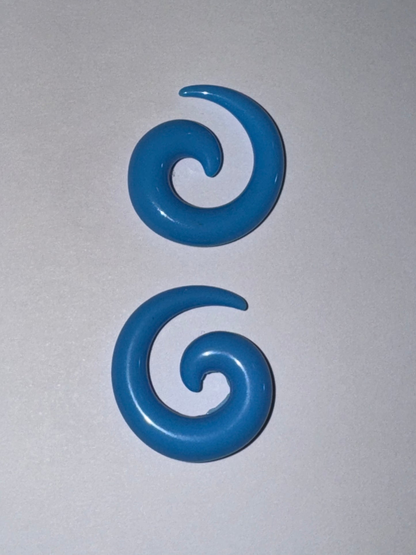 0 Gauge Uv Acrylic Curls