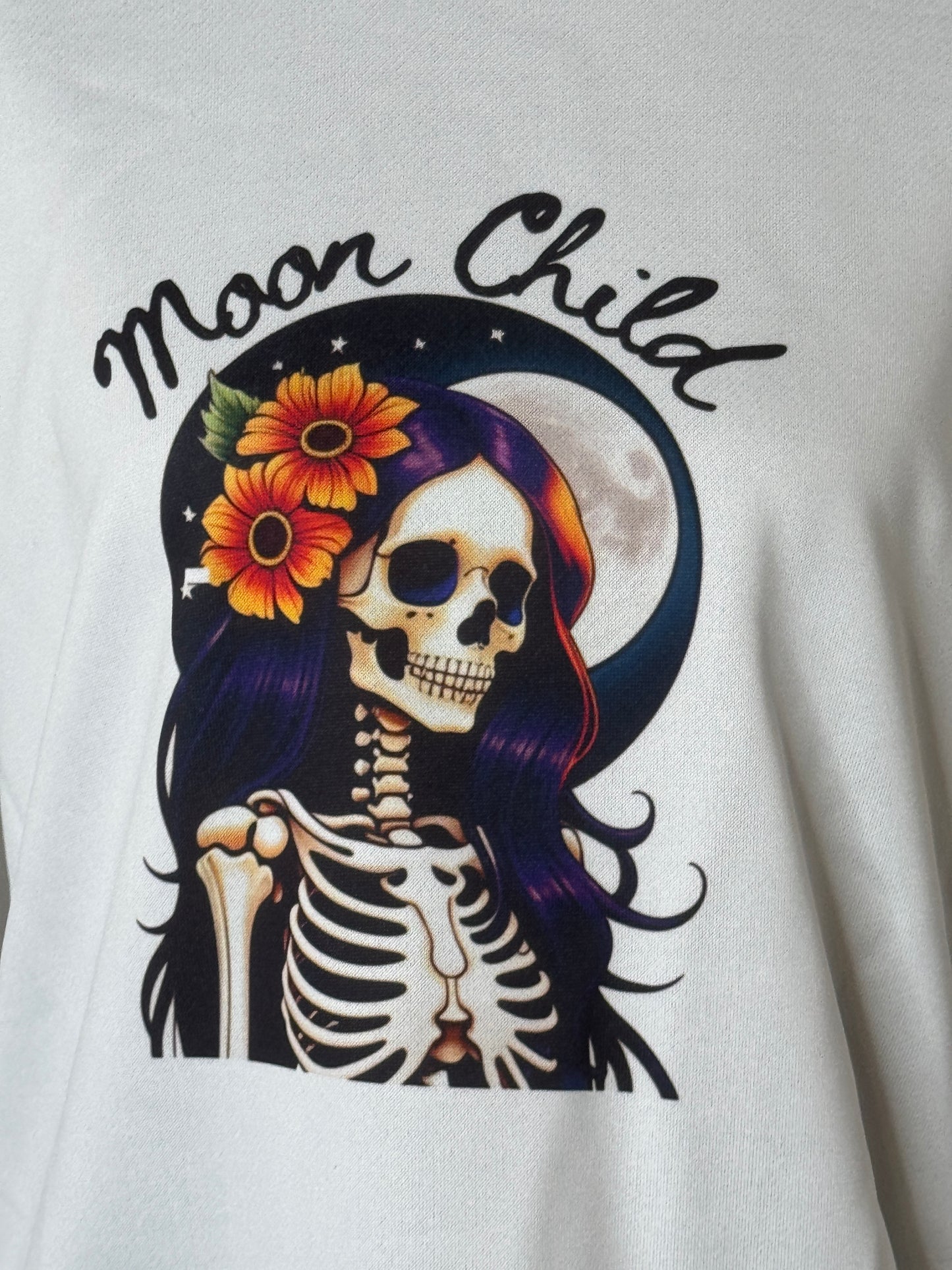 Moon Child White sweatshirt