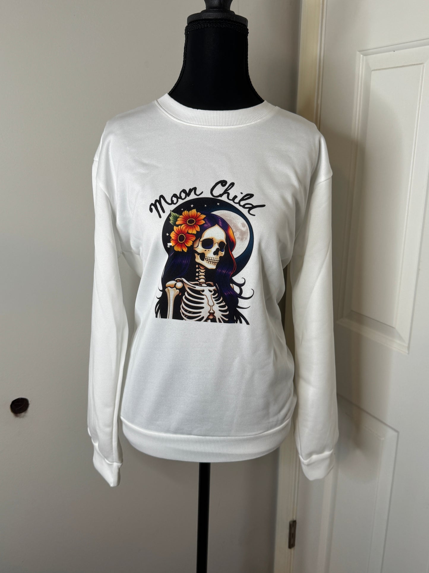 Moon Child White sweatshirt