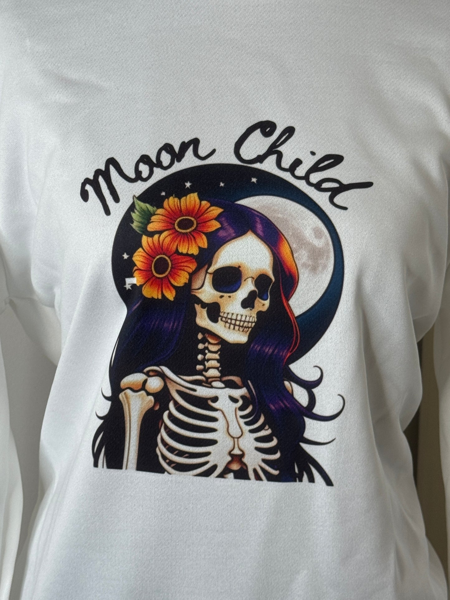 Moon Child White sweatshirt