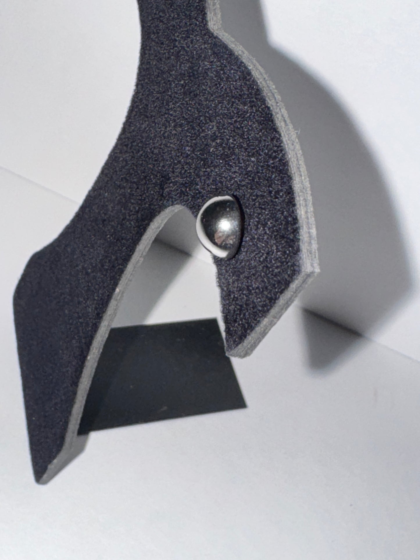 Silver Round Post Earrings