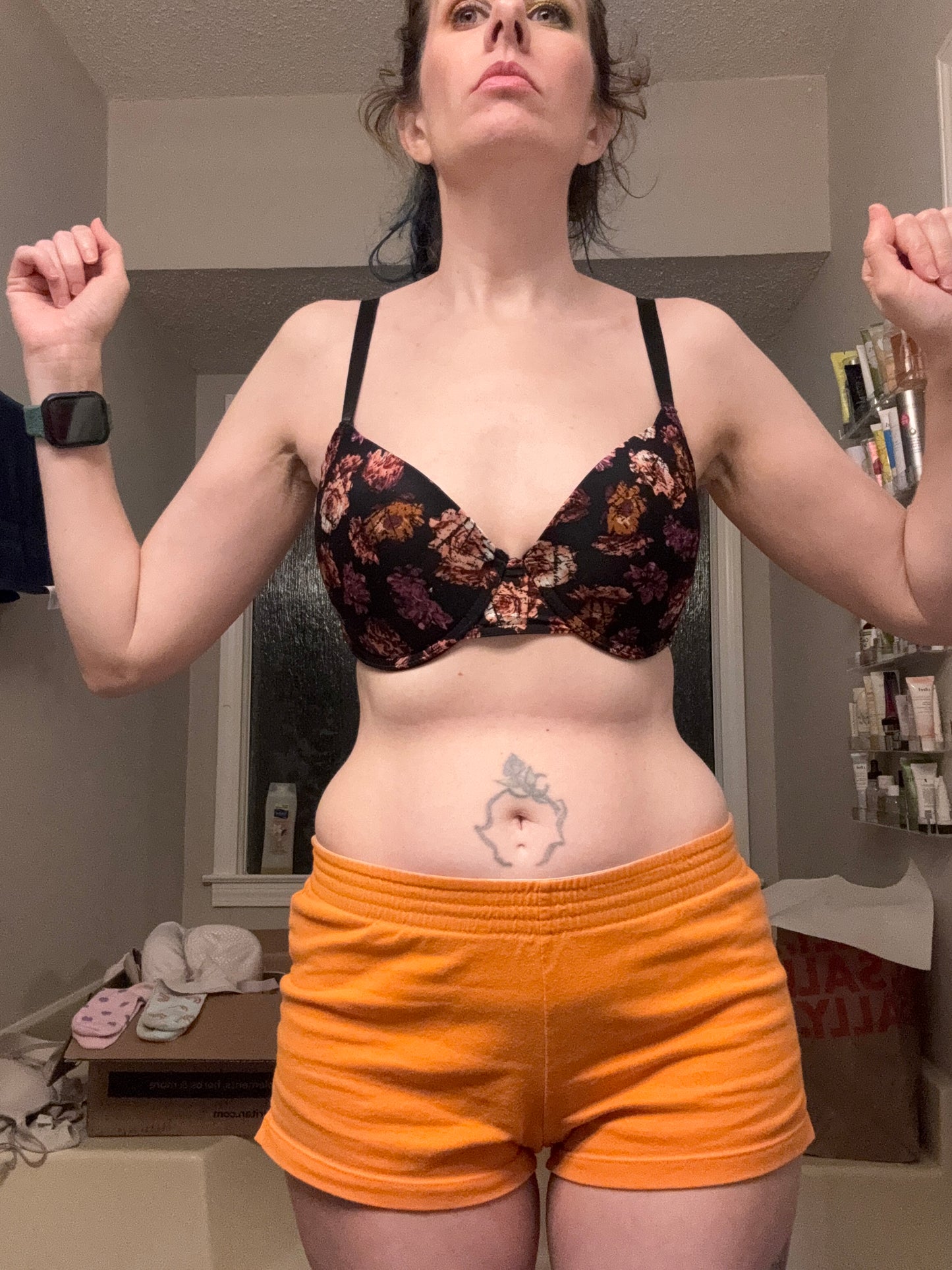3 Bebe push-up bras, Size 34DD