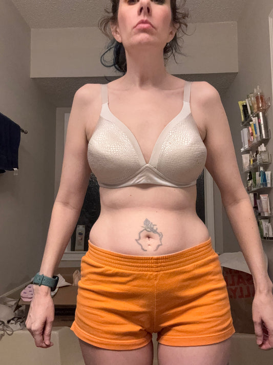 Off White Warner's 38D Bra