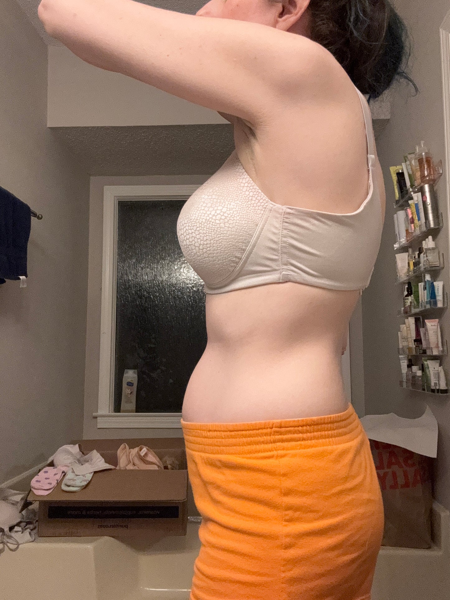 Off White Warner's 38D Bra
