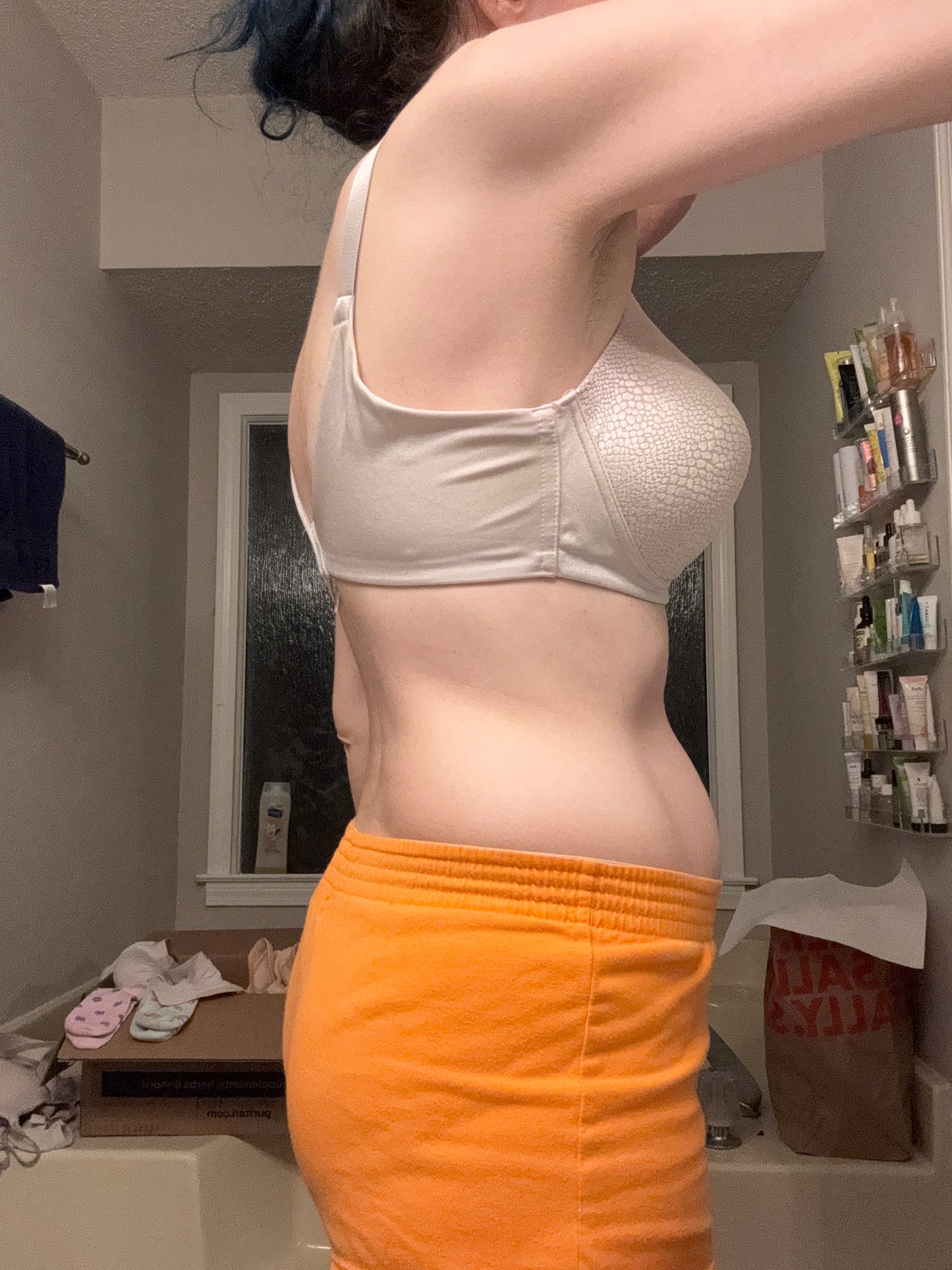Off White Warner's 38D Bra