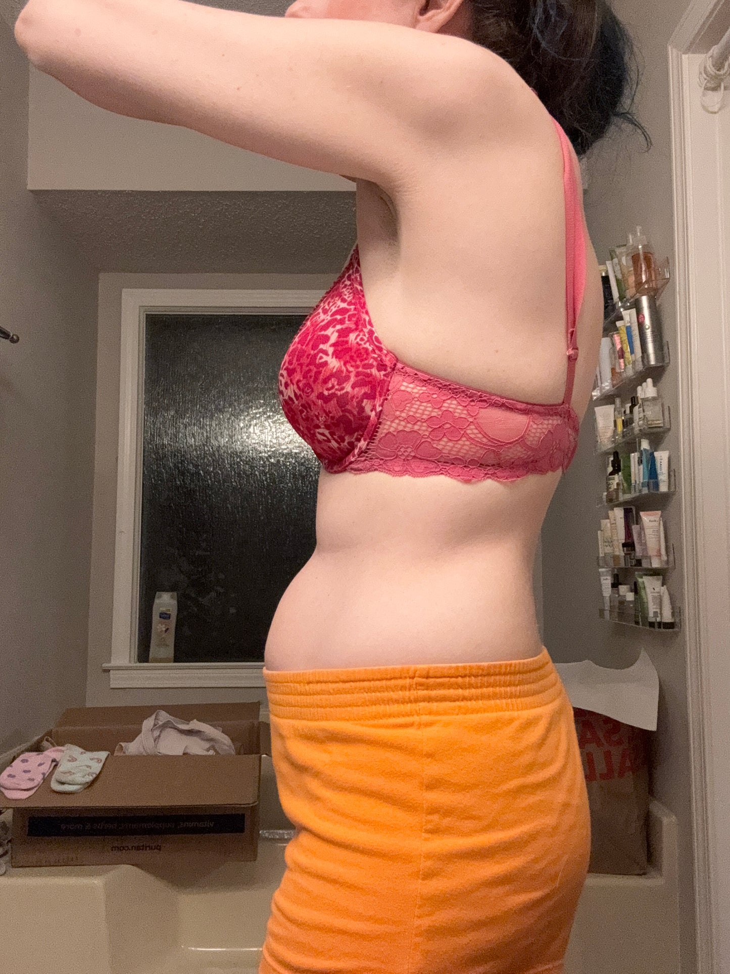 Pink Victoria Secrets Sexy Little Things Bra Size 34B